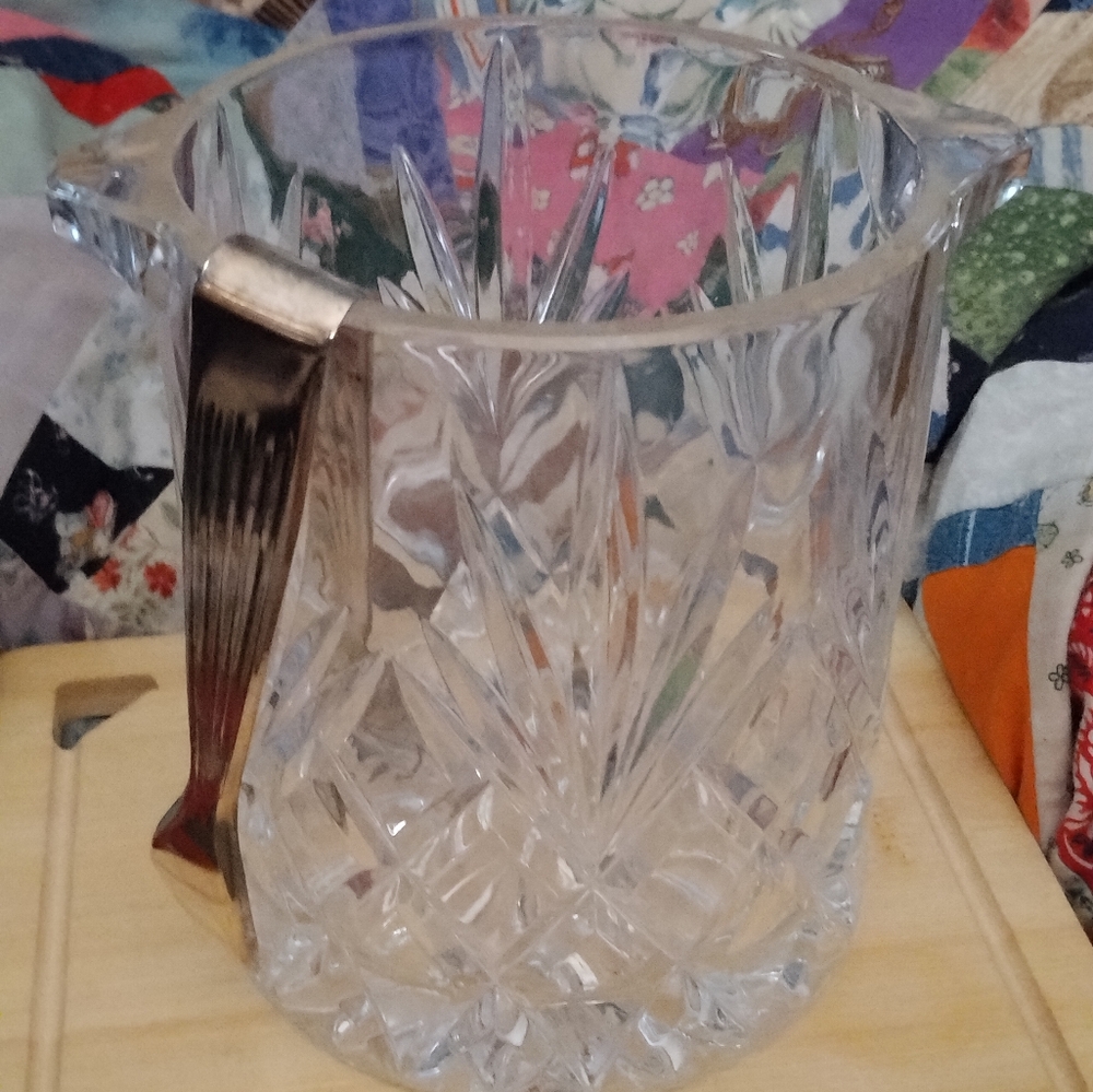Gorgeous Block Chrystal "Victoria" Ice Bucket